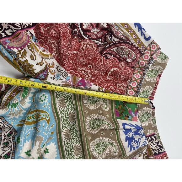 Anthropologie Multicolor Patchwork Wide Leg Pants - Picture 11 of 16